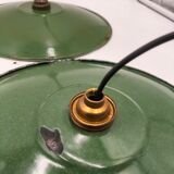 4 suspensions en tôles émaillées