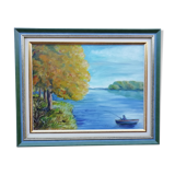 Oil on canvas Montaubry