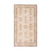 Tapis noué à la main turc vintage 117x211 cm