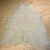 Vintage carpet zebra print cowhide