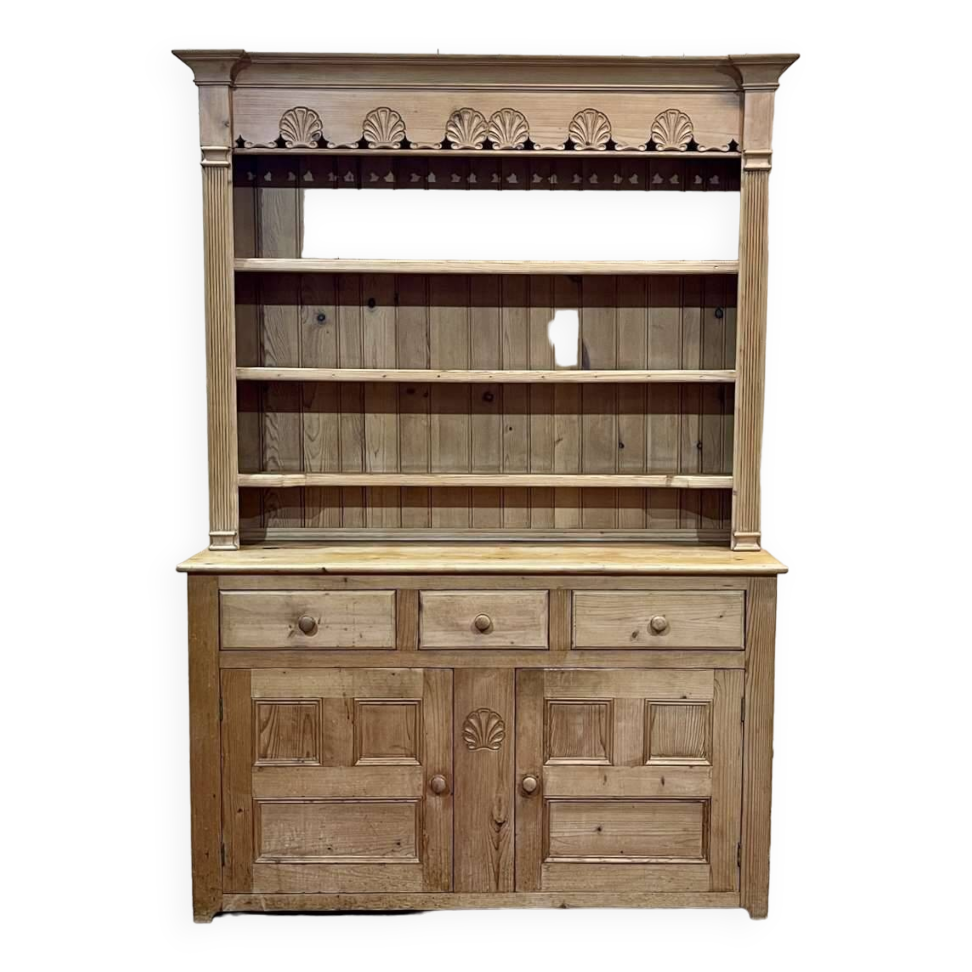 1950s English pine dresser