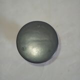 Black ceramic candle holder