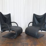 Set 2 Zen Armchairs by Claude Brisson, published by Ligne Roset