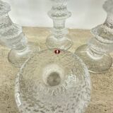 Set of 7 candle holders by Timo Sarpaneva for IIttala , 1970s
