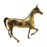 Vintage solid brass horse