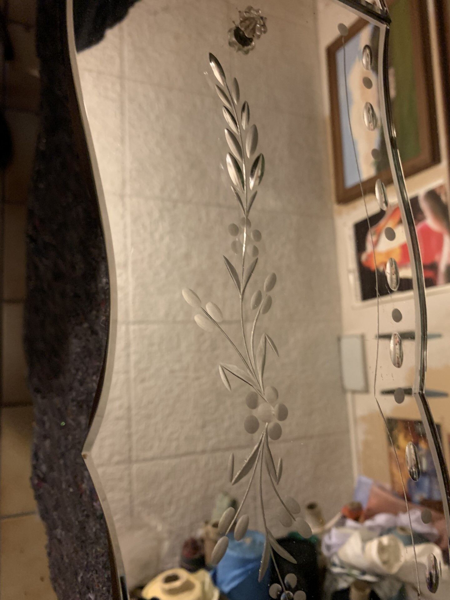 Bevelled Venetian mirror