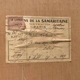 Parisian glass cabinet from La Samaritaine, 1960