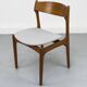 Danish Teak Dining Chairs by Erik Buch for OD Møbler, 1960s, Set of 4