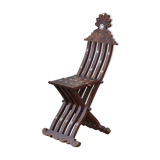 Chaise syrienne incrustée de nacre