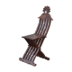 Chaise syrienne incrustée de nacre