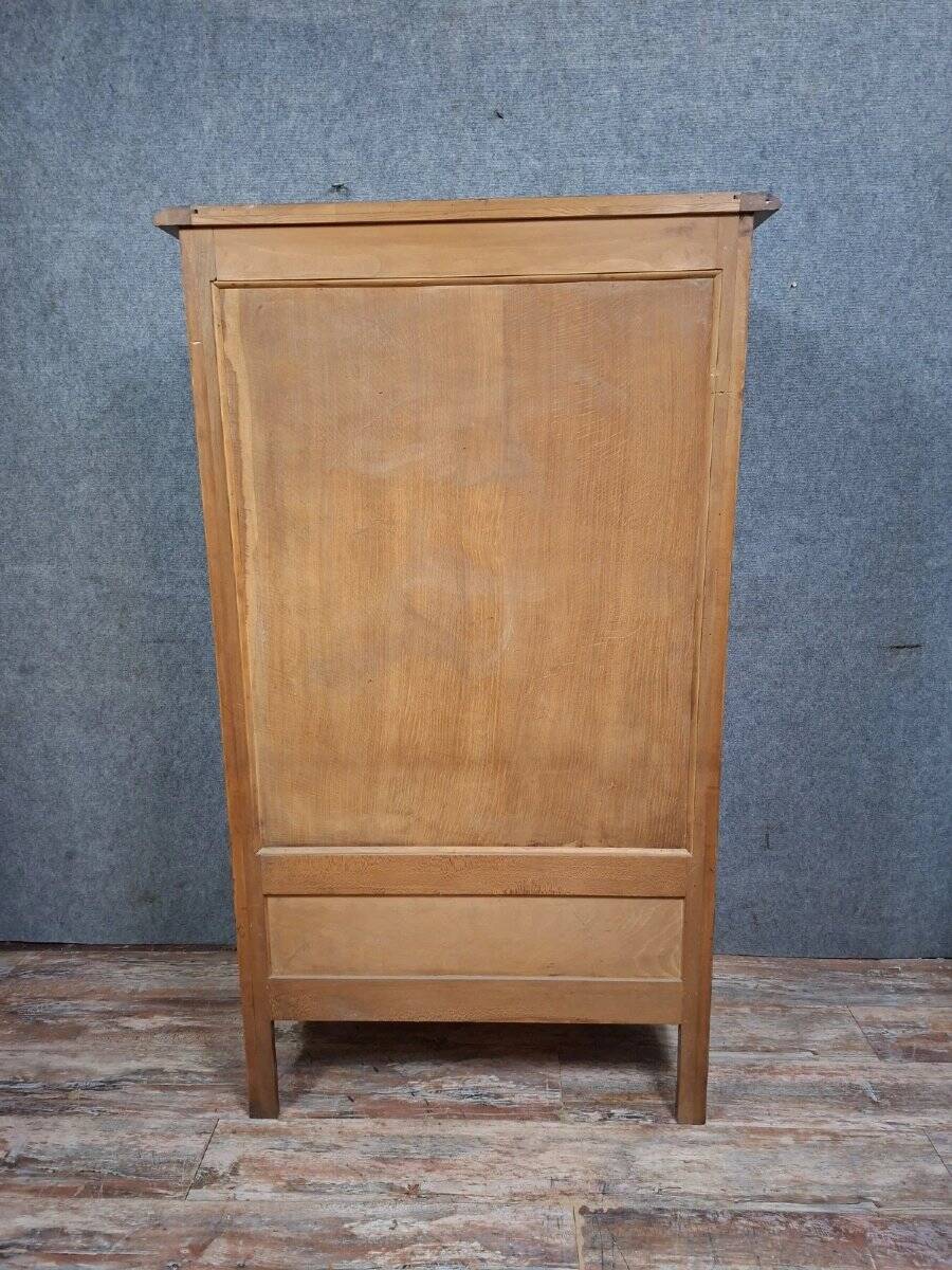 Louis XV style wardrobe in solid wood.