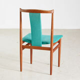 Set of 6 Henning Sørensen teak dining chairs for Danex