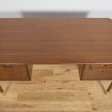 Mid-century teak desk by Sten Blomberg for Seffle Möbelfabrik, Sweden, 1960s