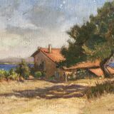 Paysage du sud de la France de 1941