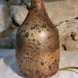 Lampe grès pyrité robert deblander circa 1968