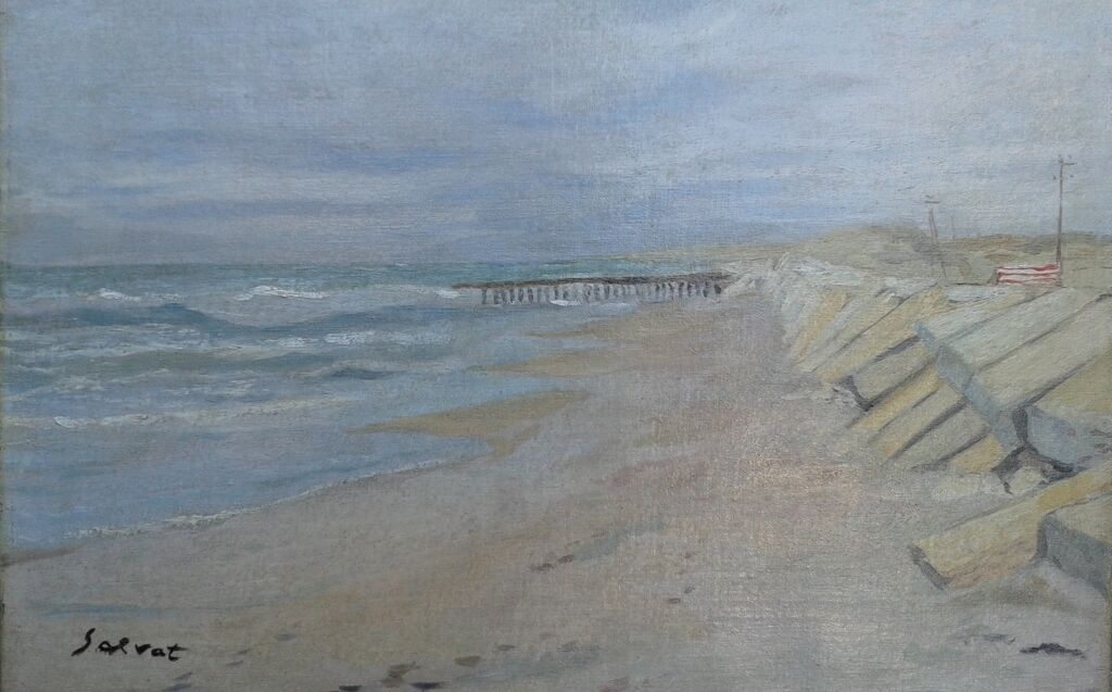 The beach - François Salvat