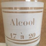 Lot of 2 vials of apothecary, alcohol and acid