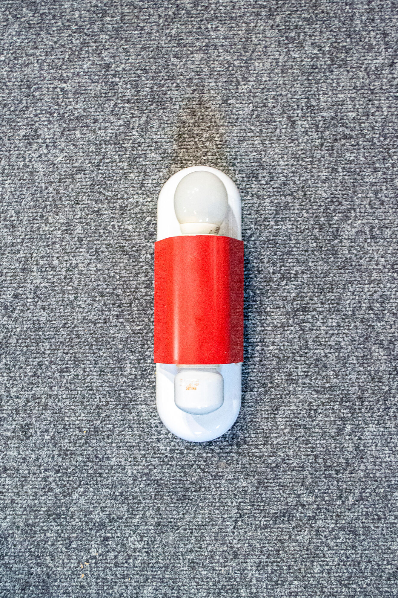 Double light metal wall lamp Italy 30s