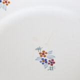 Round dish Saint Amand, 1940, French manufacture, vintage