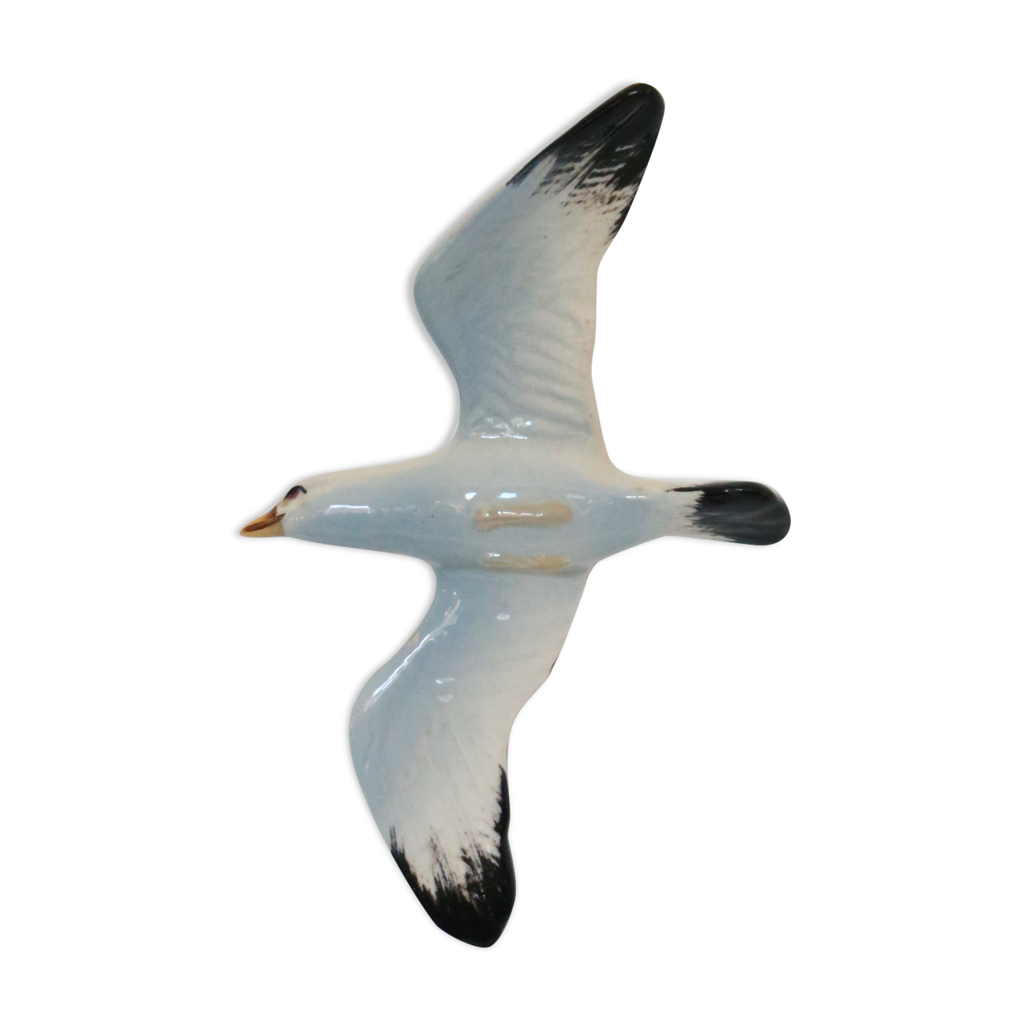 Seagull, wall decoration, vintage ceramic