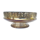 Fruit cup in silver metal
