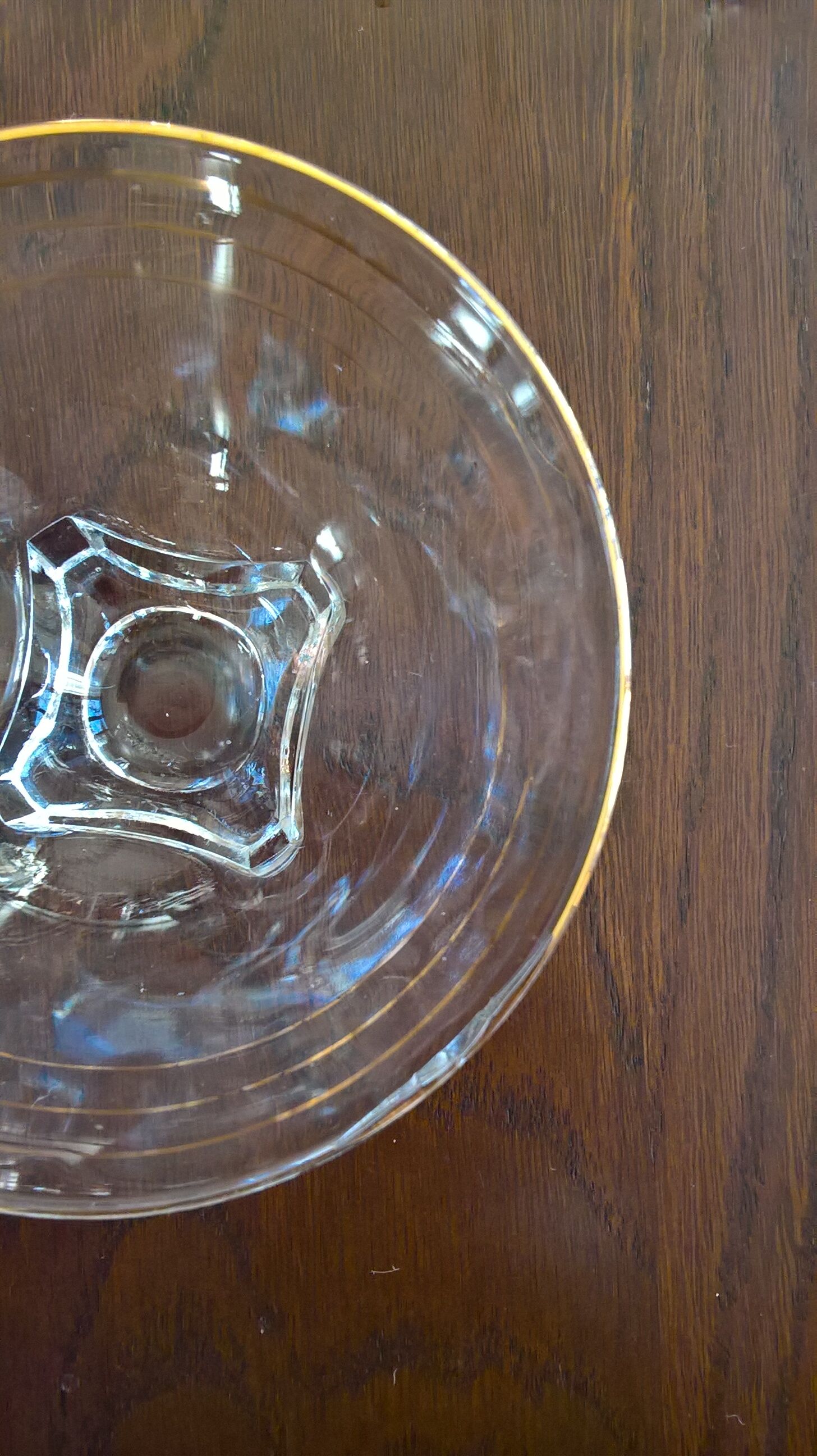 Lot of 4 glass cups