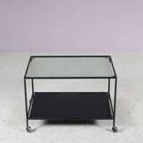 1950s Minimalist trolley by Poul Cadovius for Abstracta, Denmark