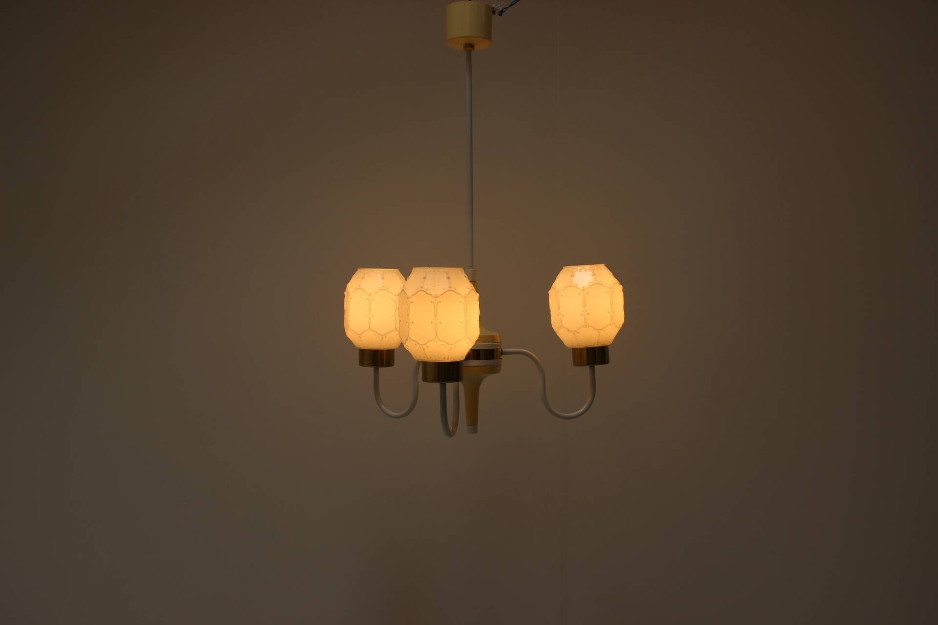 Mid-Century Chandelier by Instala Jilove U Decina, 1970's, Czechoslovakia