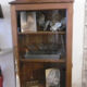 Vitrine en  acajou des années 40
