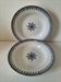 Set of two ironstone deep plates Saint-Amand Primax