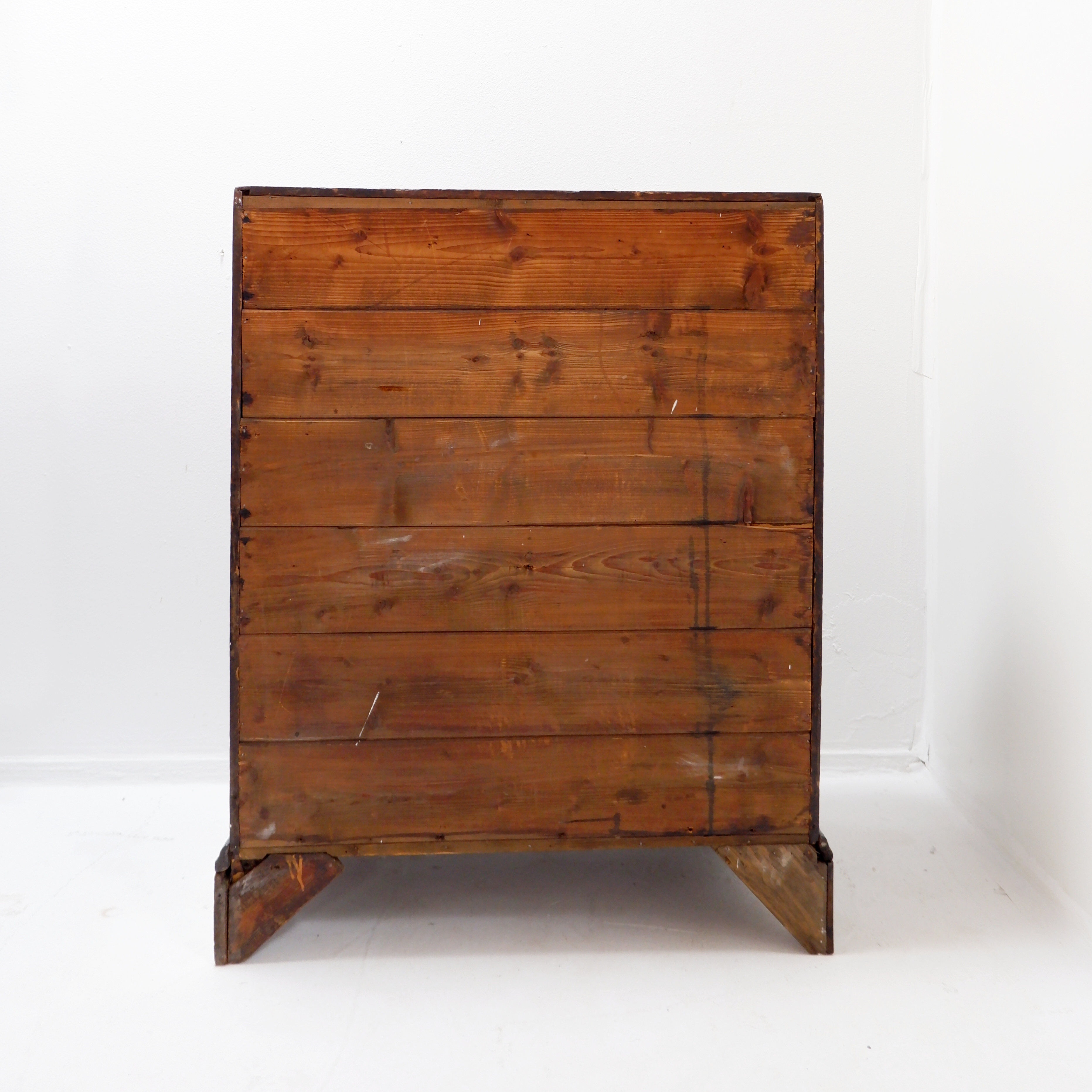 Antique English secretary desk, 18th century