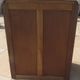 Antique upholsterer furniture with 3 drawers and a false drawer door – Completely restored