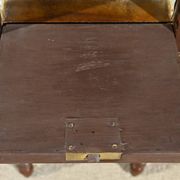 Petite table à volets en acajou, maison lemarchand, a. lemoine – milieu xixe