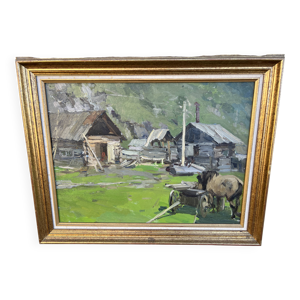 Tableau Huile-Sur-toile