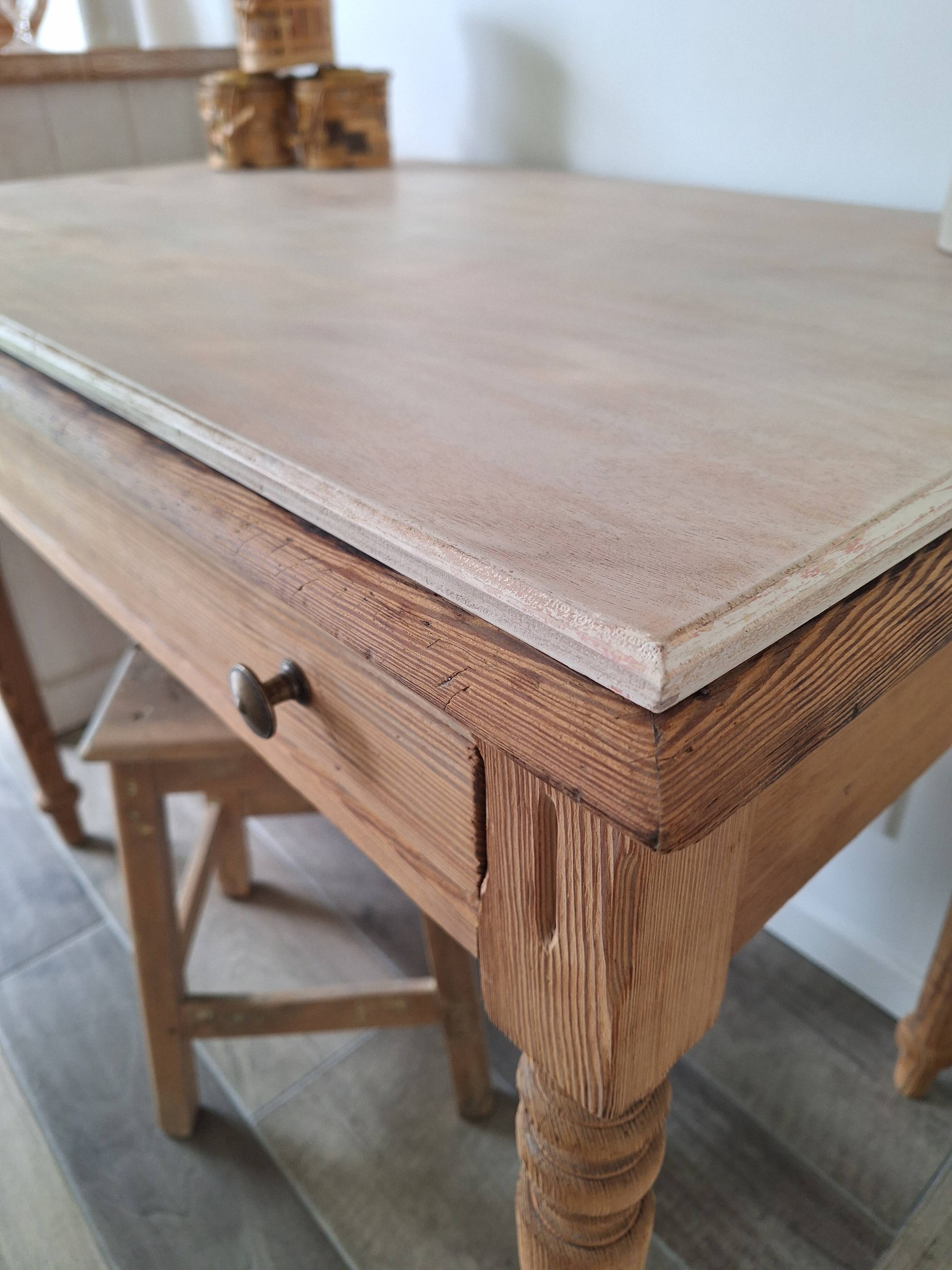 Farmhouse style side table