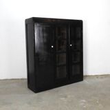 Zwarte brocante kast