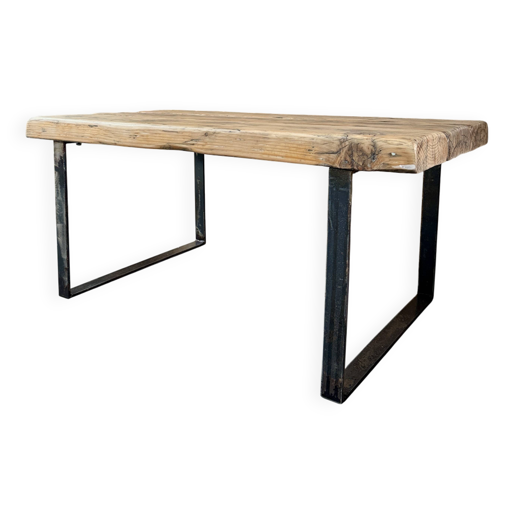 Vintage industrial coffee table (refurbished)