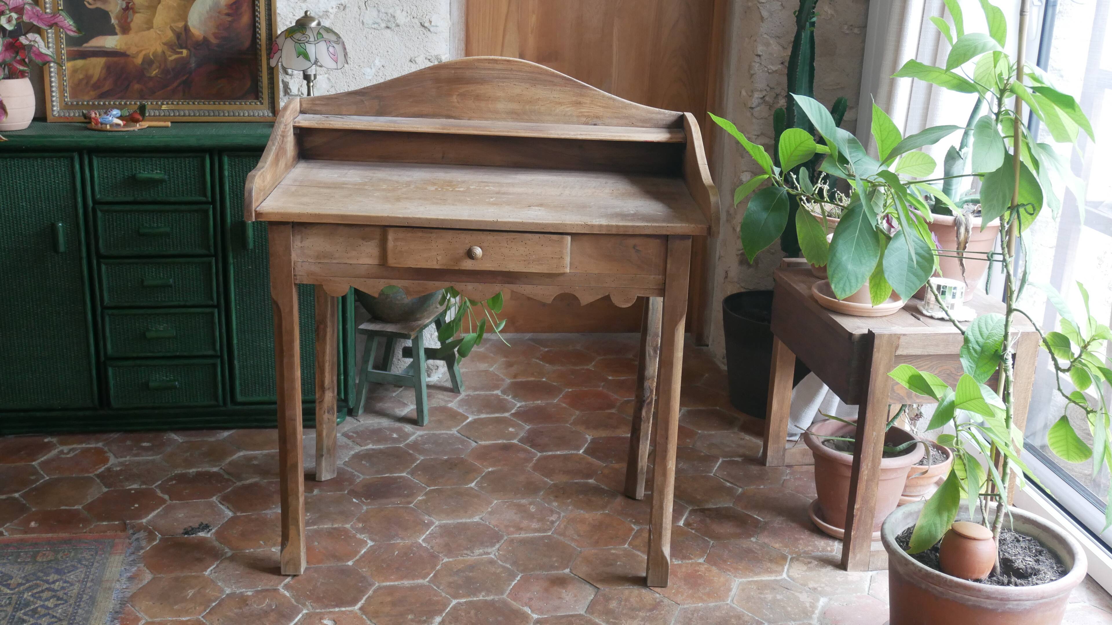 Antique wooden desk