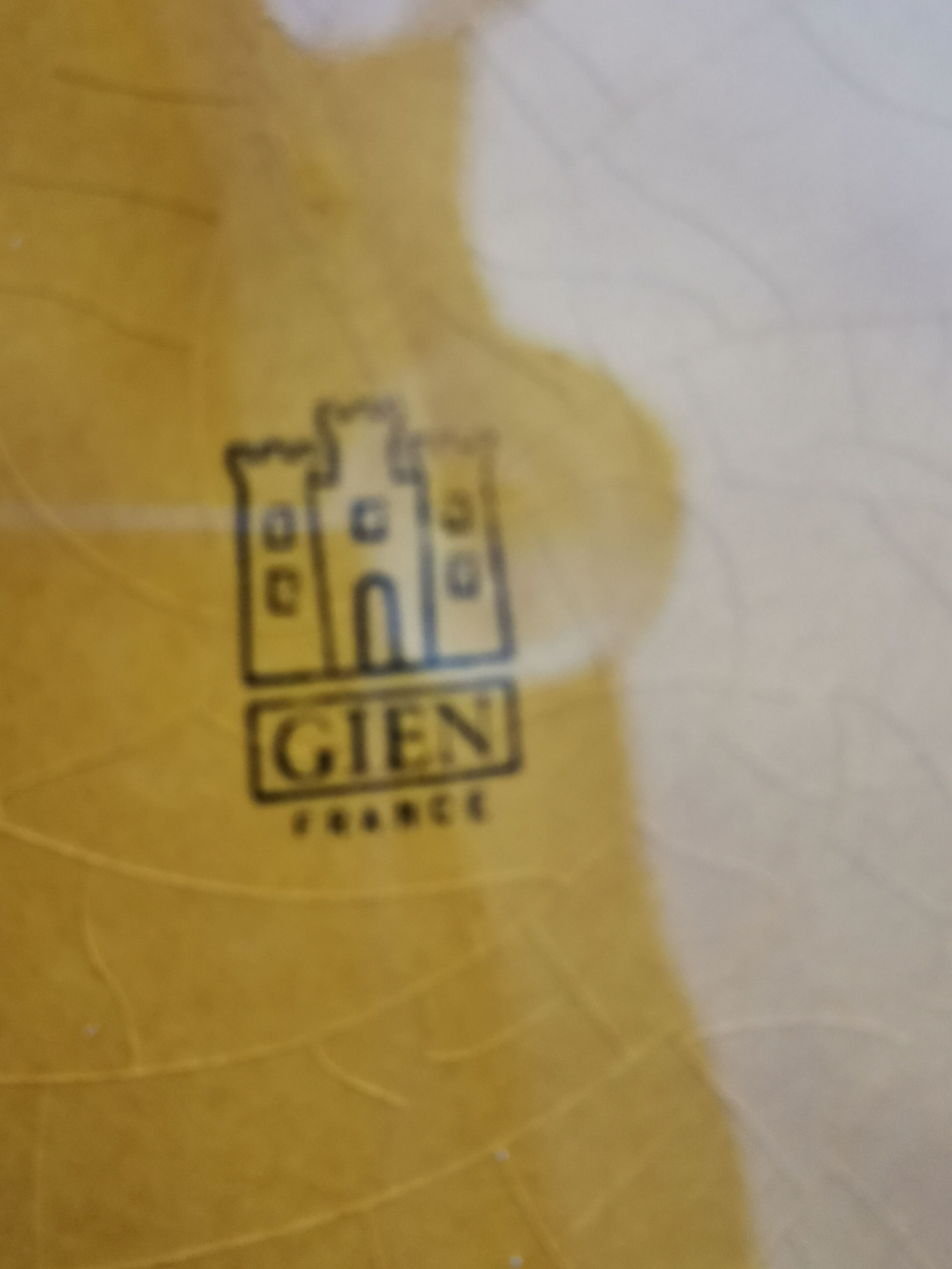 Lot of 8 plates Vintage Gien France