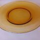 12 flat plates Vereco amber