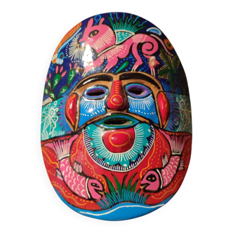 Vintage artisanal Mexican mask
