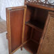 High bamboo shelf