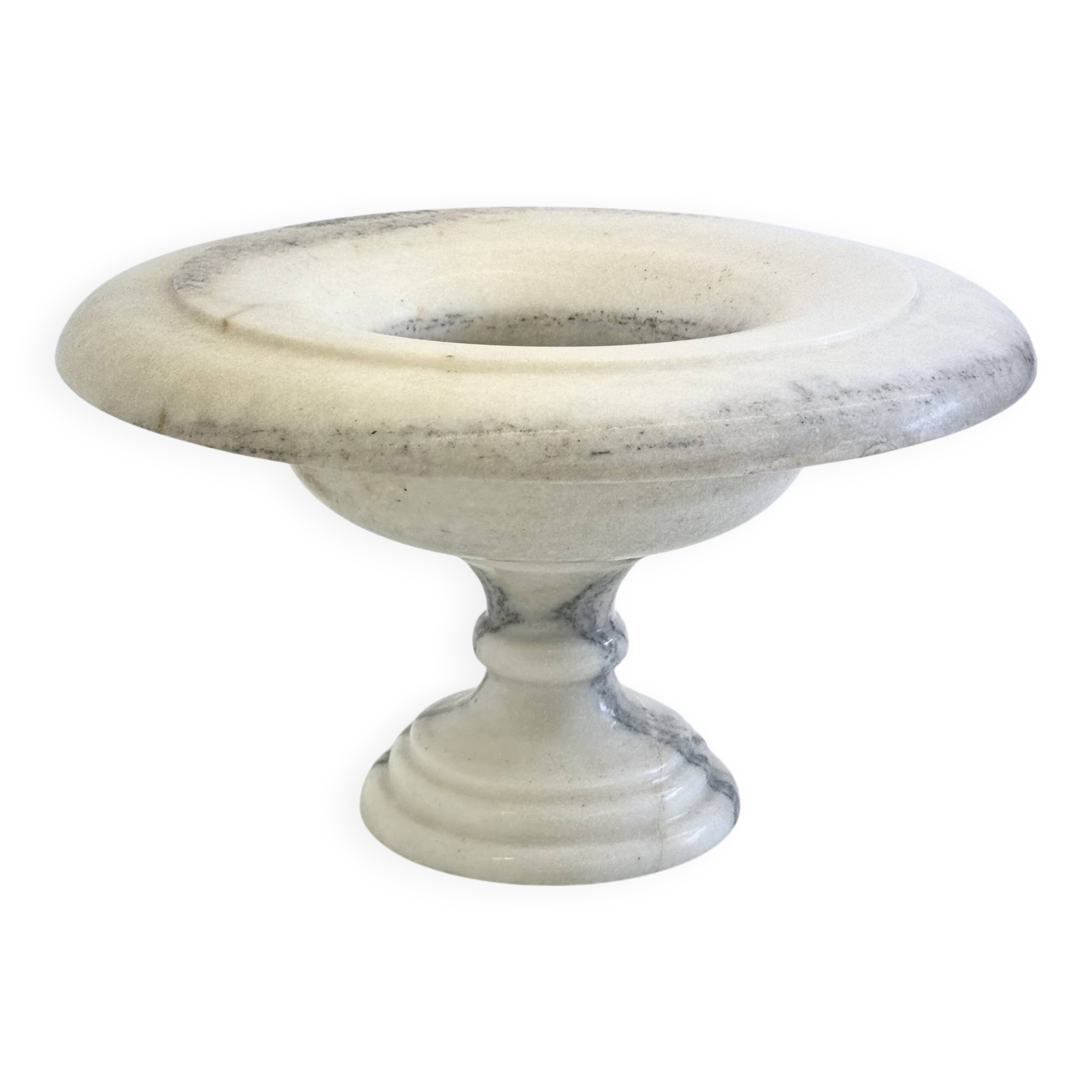 Grand bol vintage en marbre massif