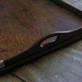 Art Deco wooden service tray