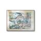 Saint-Cloud et ses environs, carte ancienne imprimée en 1883.