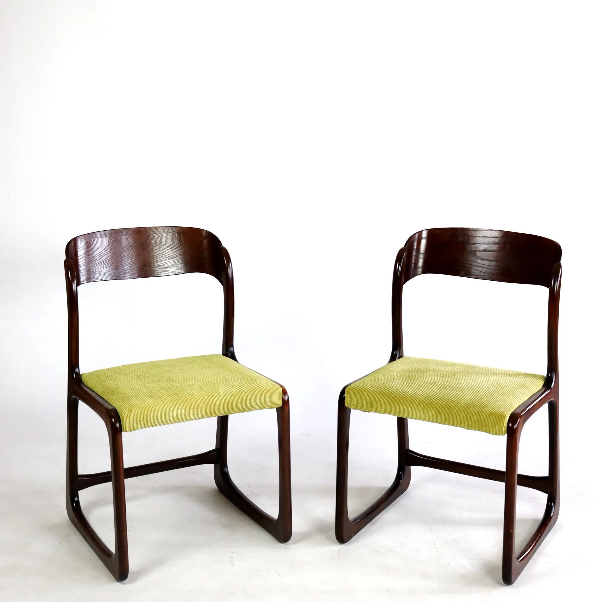 Paire de chaises « Traineau »