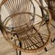 Pair of rattan chairs