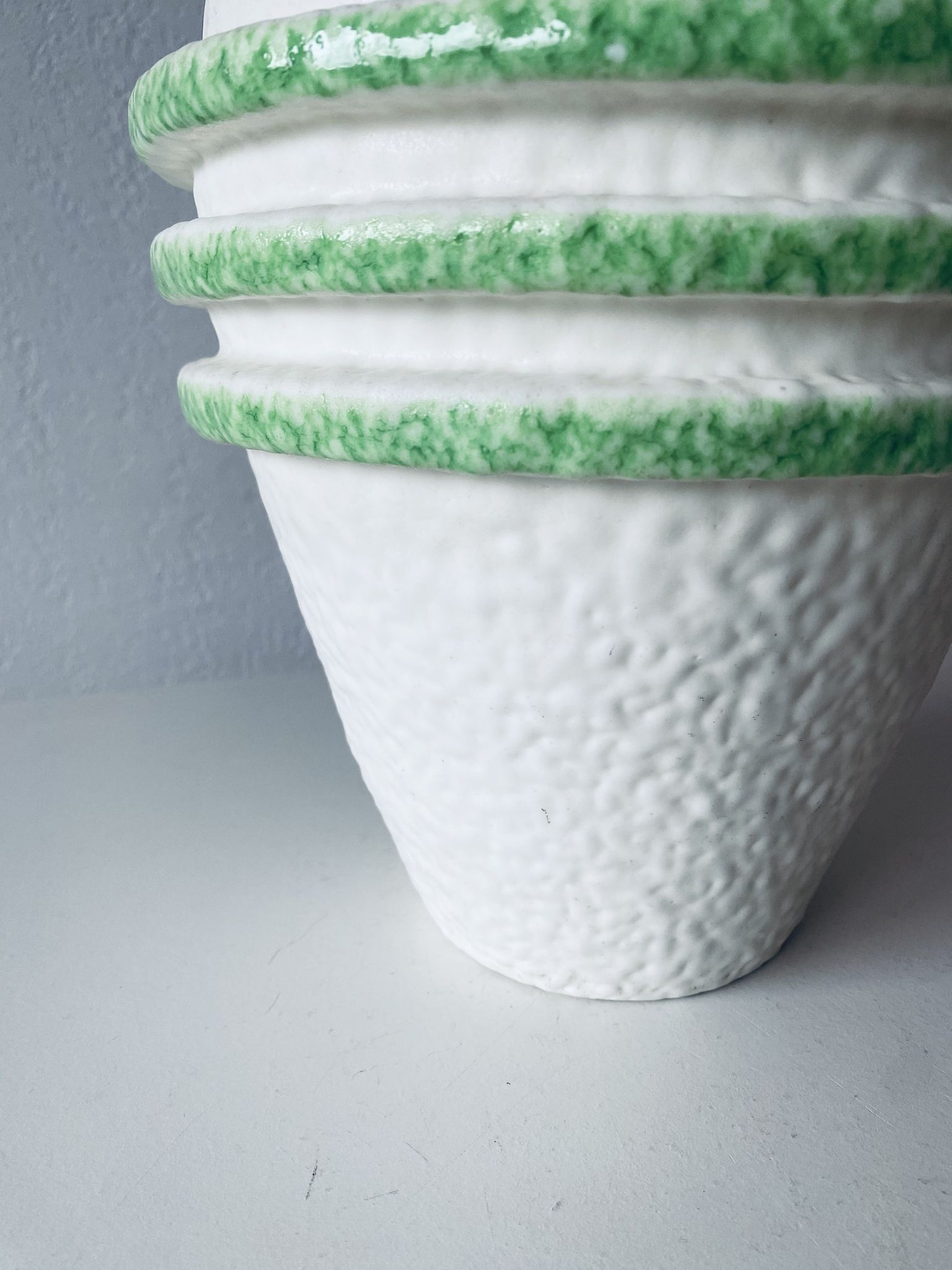 Vase design singé Cerart Monaco