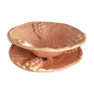 Coupe à fruits égouttoir en céramique