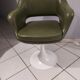 1960 vintage office tulip foot swivel chair